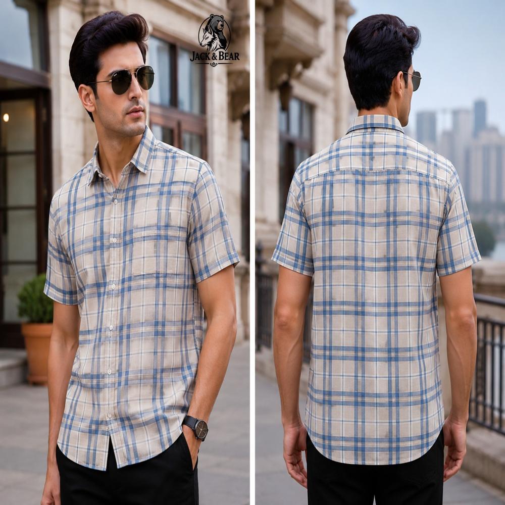 BURSHING COTTON SHIRT