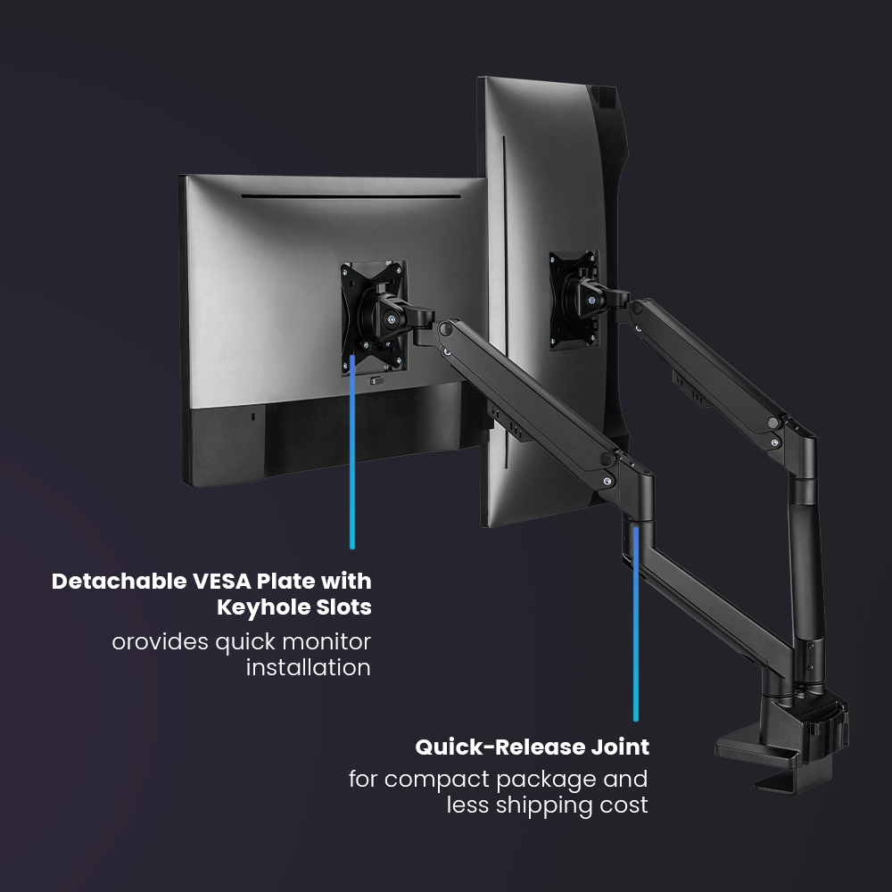 Gas Spring Monitor Stand & Computer Monitor Arm Gas Spring