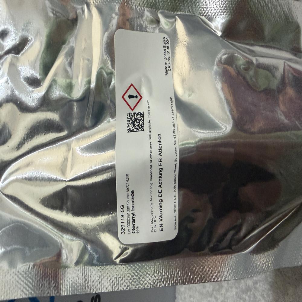 Geranyl Bromide 95% Sigma Aldrich, 5G