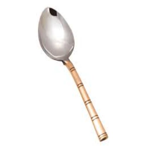 TABLE SPOON- La Coppera Bamboo Handle All-Purpose / Dessert Spoon,