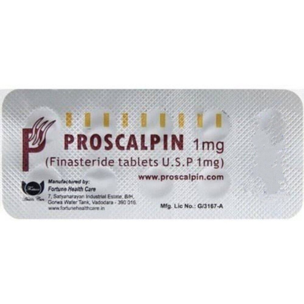 Proscalpin Finasteride Tablets - Age Group: 18+