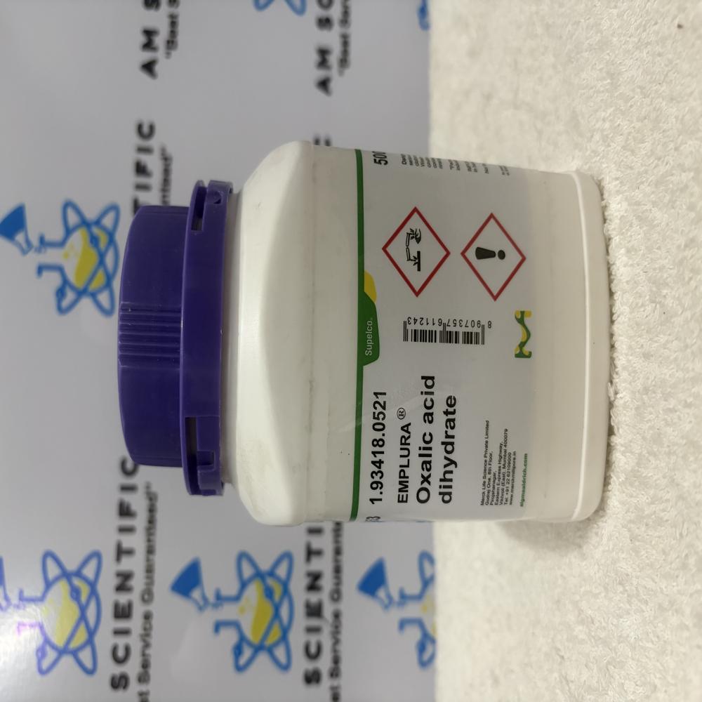 Oxalic Acid Dihydrate Emplura Merck, 500 g