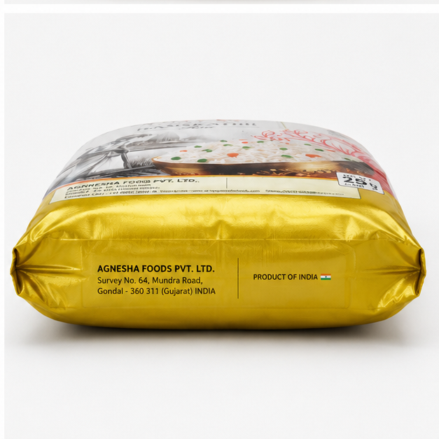 Baskathi Rice - Medium Grain, 95%-99% Purity | Dried For Long Shelf Life Of 6-12 Months, Fresh Quality