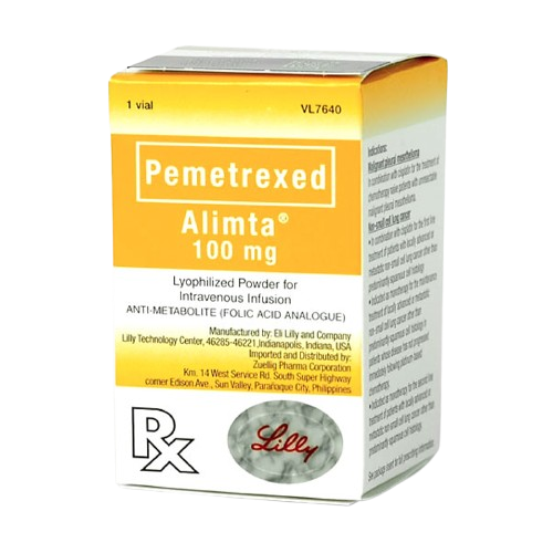 Alimta Pemetrexed 100mg Injection