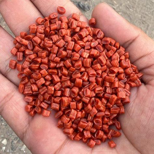 HDPE Orange Natural Granules