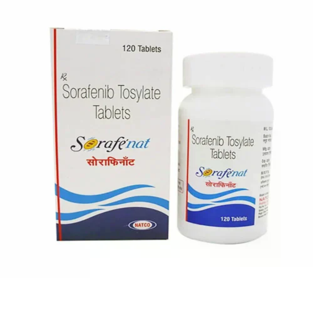 120 Tablets Sorafenat Tablet
