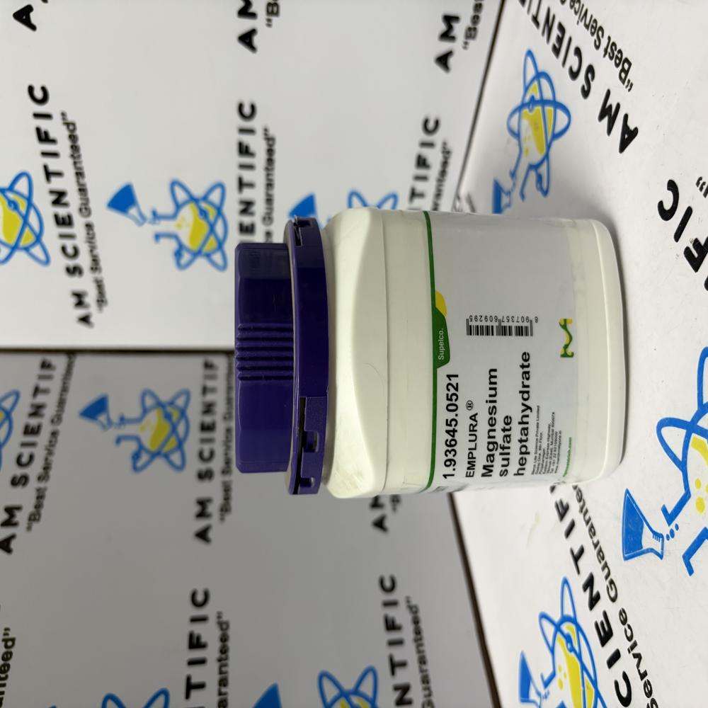 Magnesium Sulfate Heptahydrate Emplura Merck, 500g - Application: Laboratory