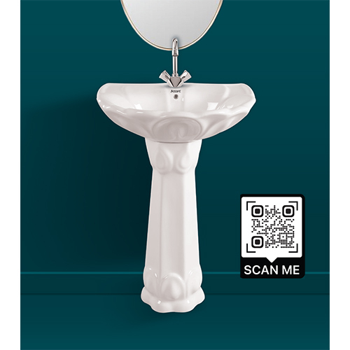 Supreme Pedestal Wash Basin Set