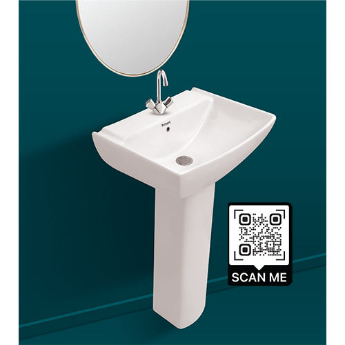 Matrix Pedestal Wash Basin Set