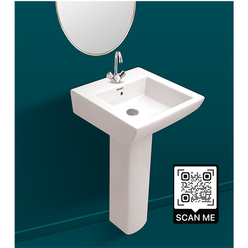 Swiss Pedestal Wash Basin Set