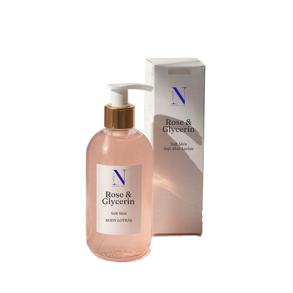Rose & Glycerin Soft Skin Body Lotion - Attributes: Smudge Proof