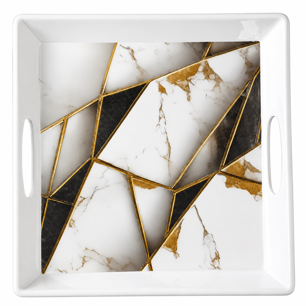 Beautiful Presentation Trays - Color: White