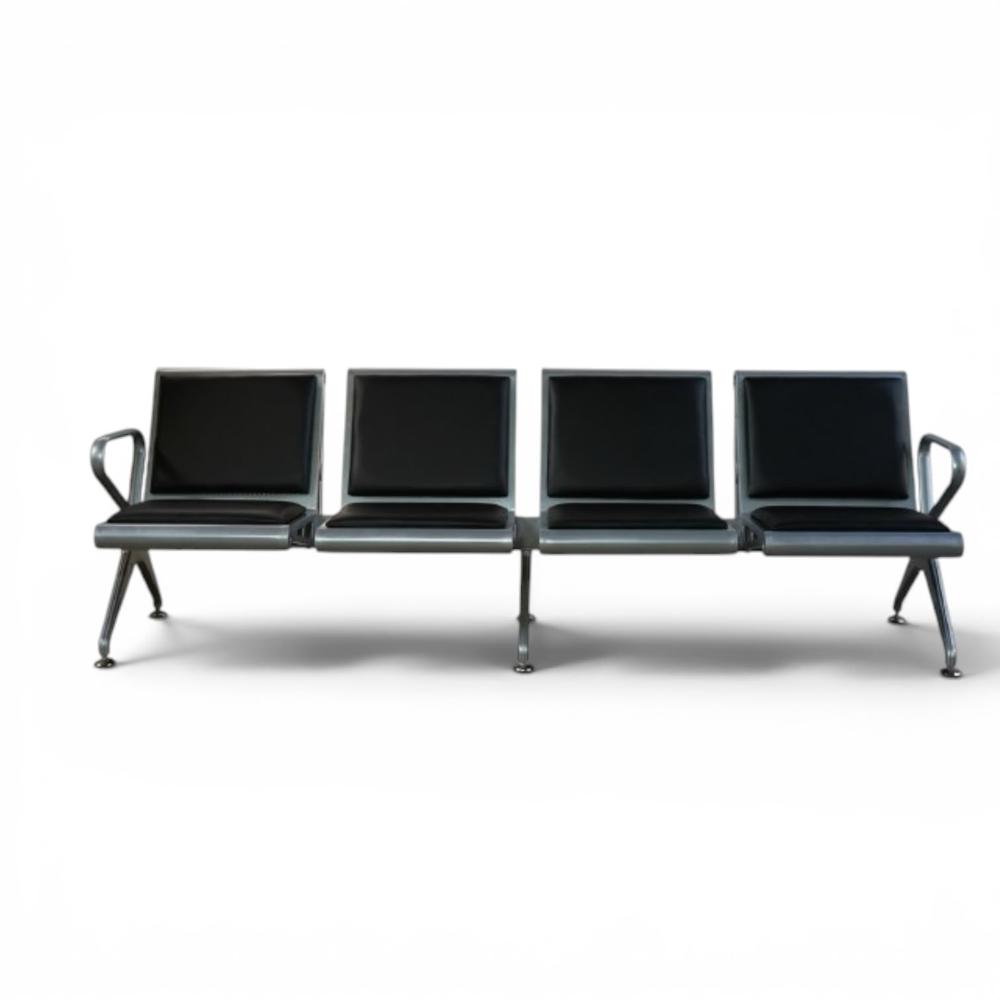 4 Seater Waiting Bench With Cushion