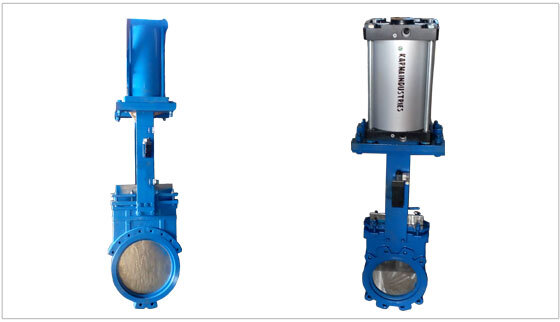 Pneumatic Knife Gate Valves