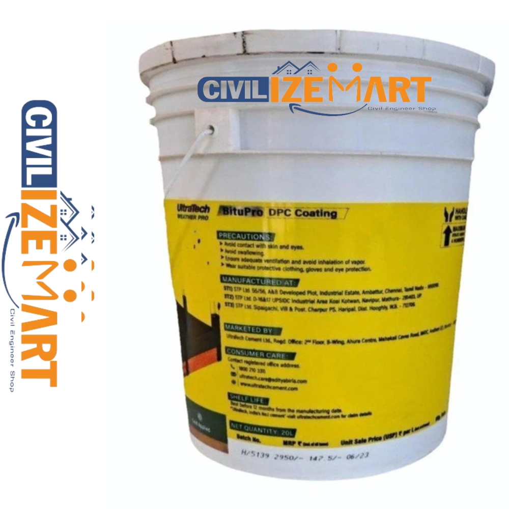 Ultartech Bitupro DPC Waterproofing Coating