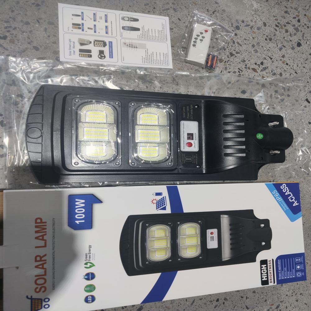 100W Solar Street Light - Application: Commercial