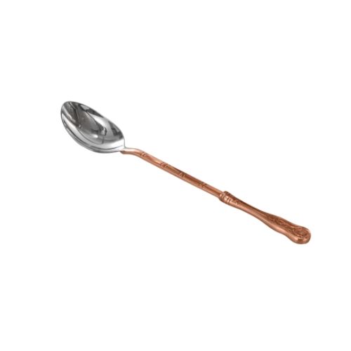 CHAFING DISH PAN SPOON-La Coppera Sovereign Pure Copper Handle Rice / All-Purpose (AP) Spoon