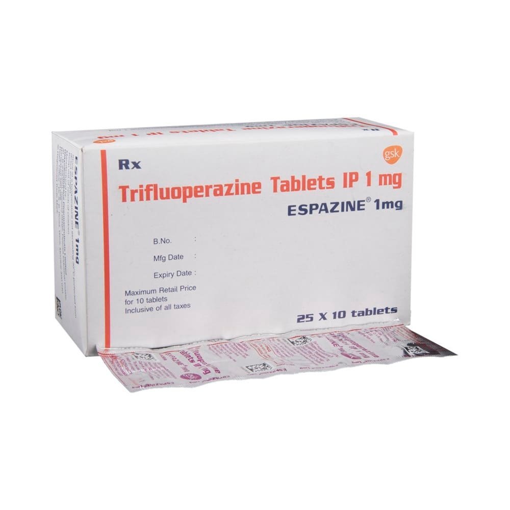 Espazine 1mg Tablets - Life Span: 24 Months