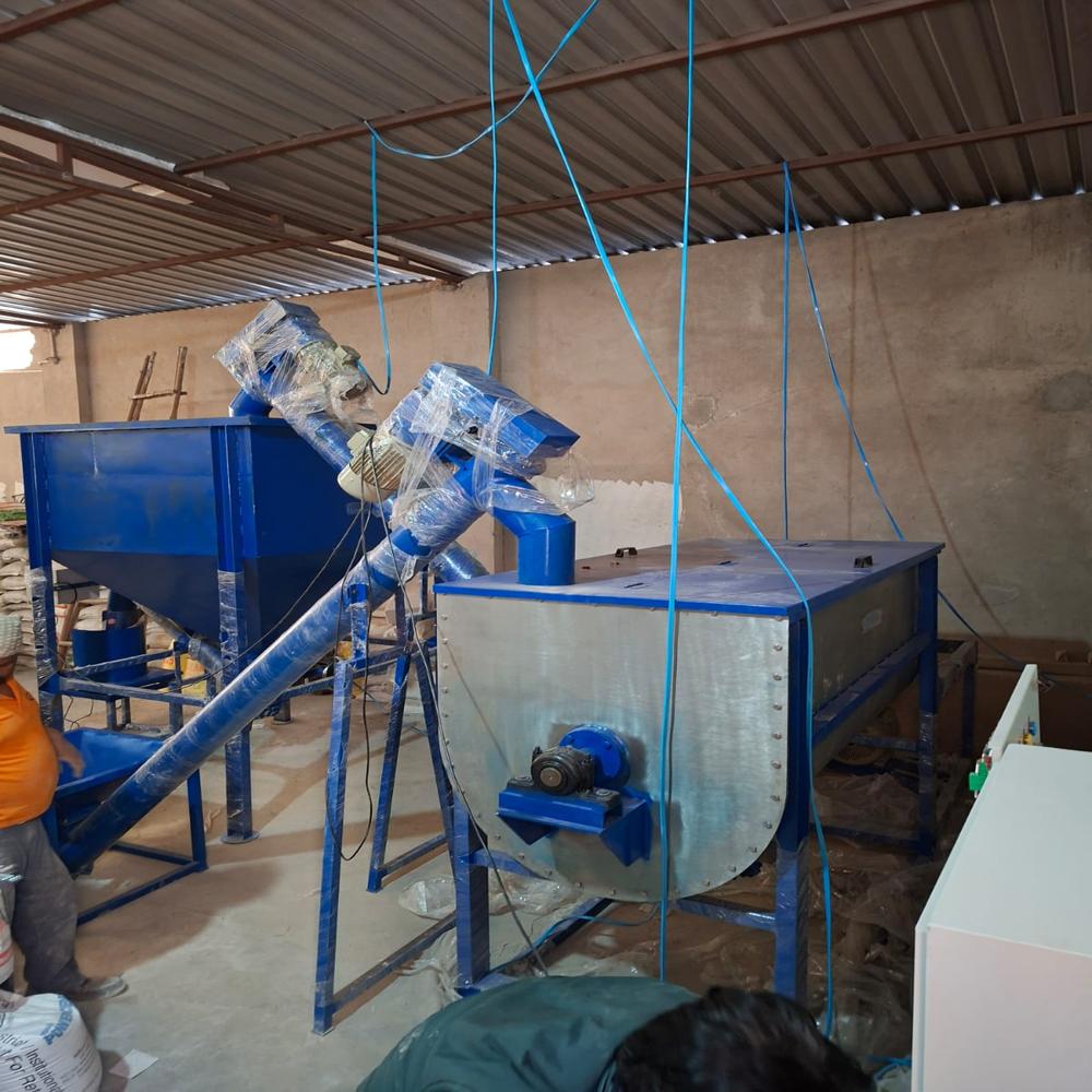Automatic Tile Adhesive Making Plant