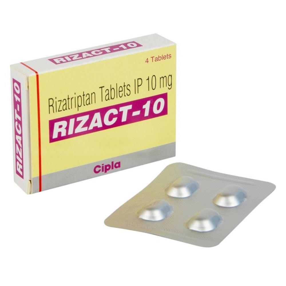 Rizatriptan 10 Mg - Brand Name: As Per Requirement