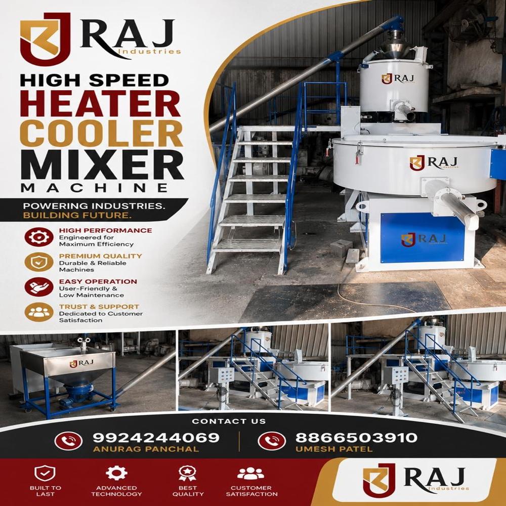 High Speed Heater Cooler Mixer - Automatic Grade: Automatic