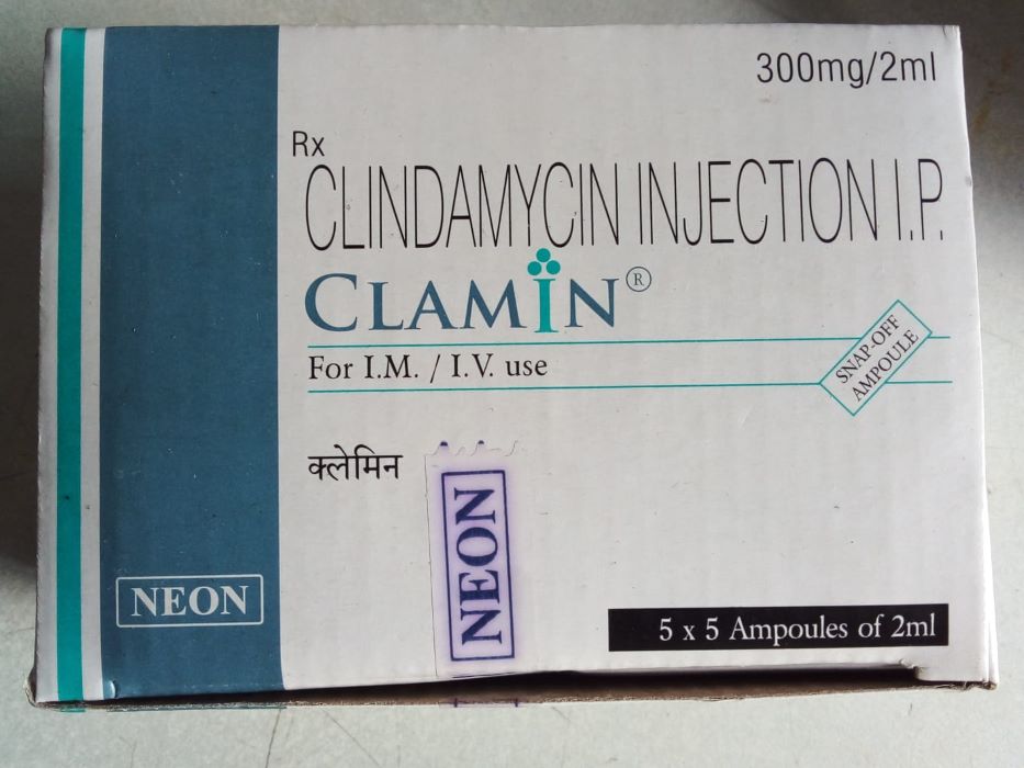 CLAMIN 600MG 4ML