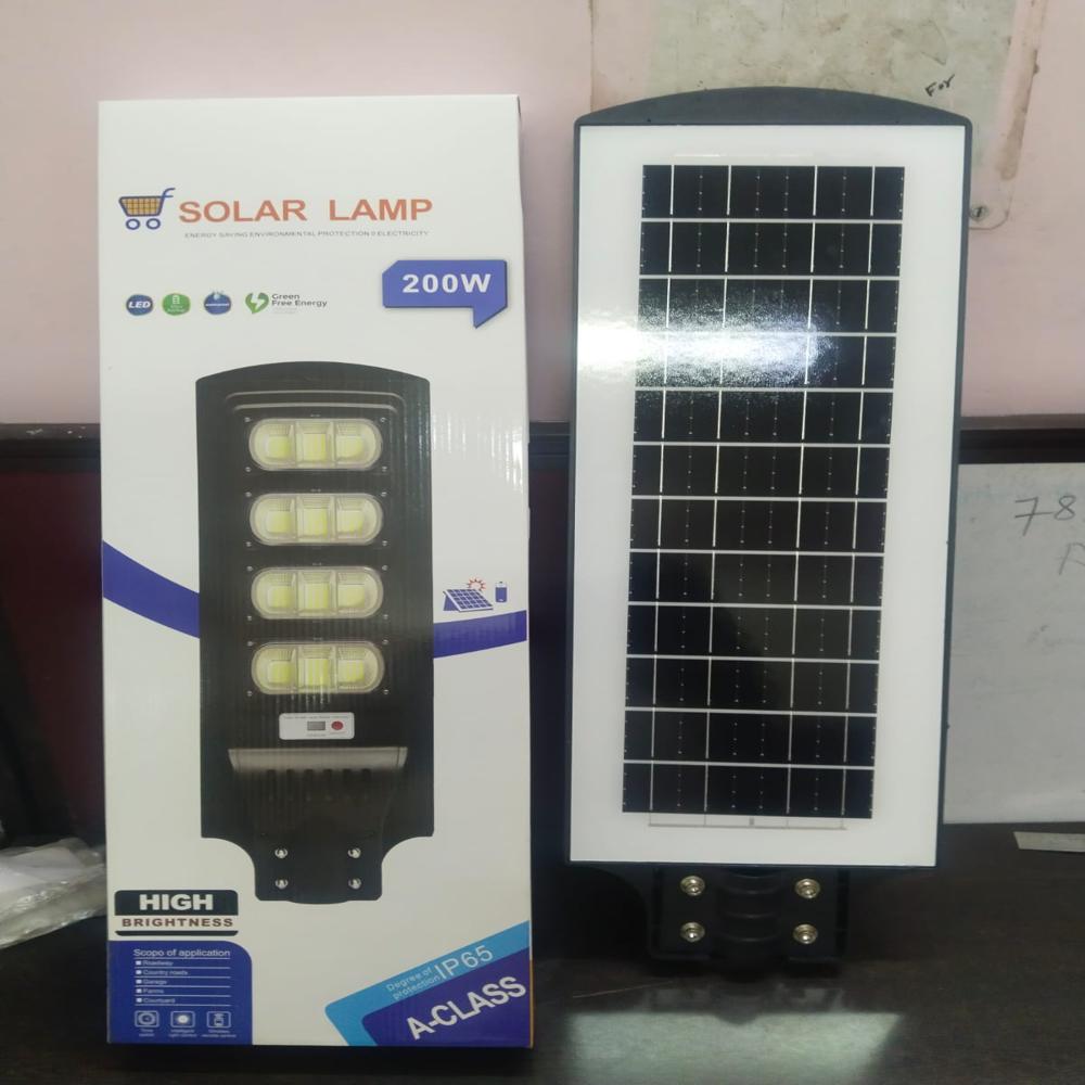 200W Solar street light all in one