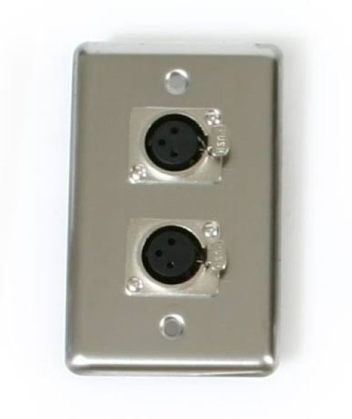 2 Way Plate For XLR Connector