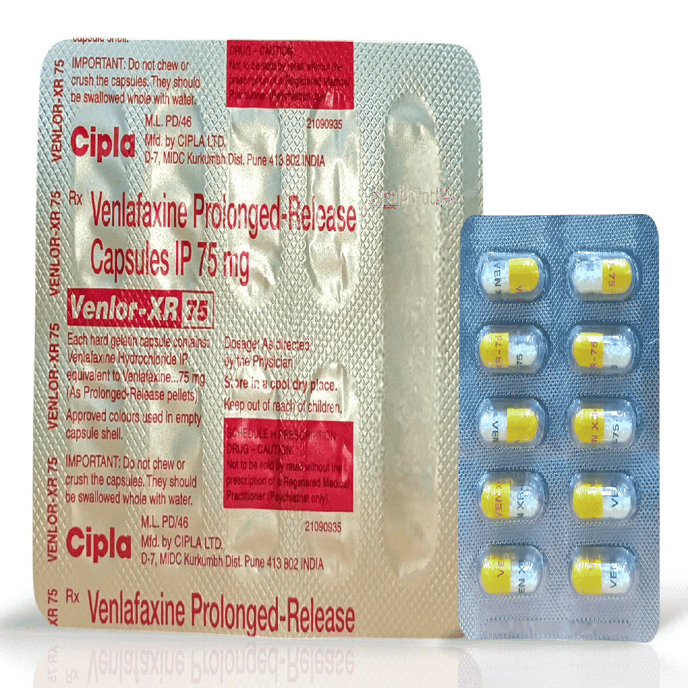 Venlafaxine 75mg Tablets