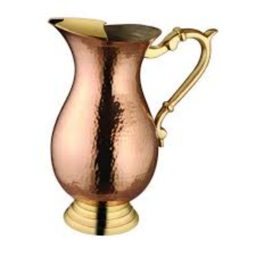 MUGLAI JUG - Wilmax Copper Monarch Jug (Hammered)