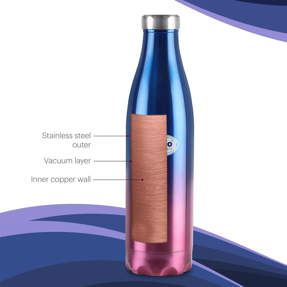 500 Ml Cello Colourmate Flask - Coating Type: Na