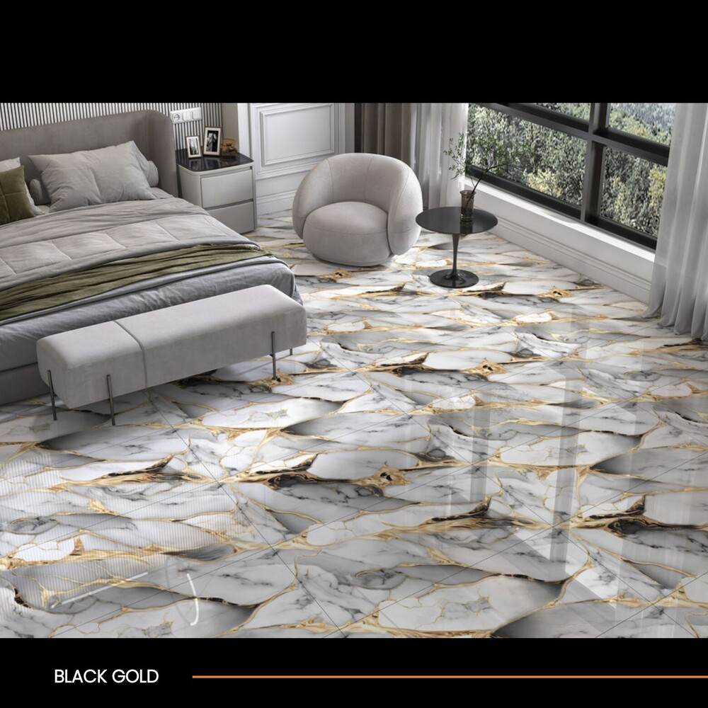 Golden Vitrified Tiles