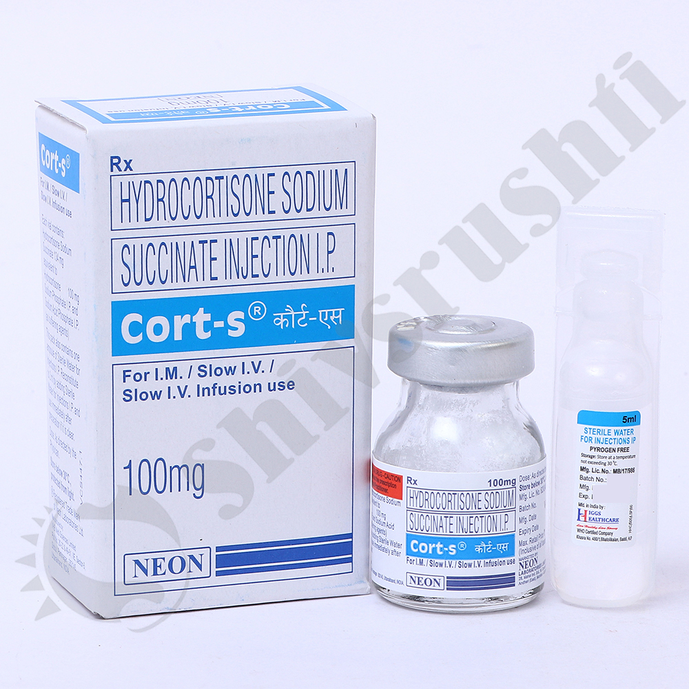 Cort S 100mg - Drug Type: Injection