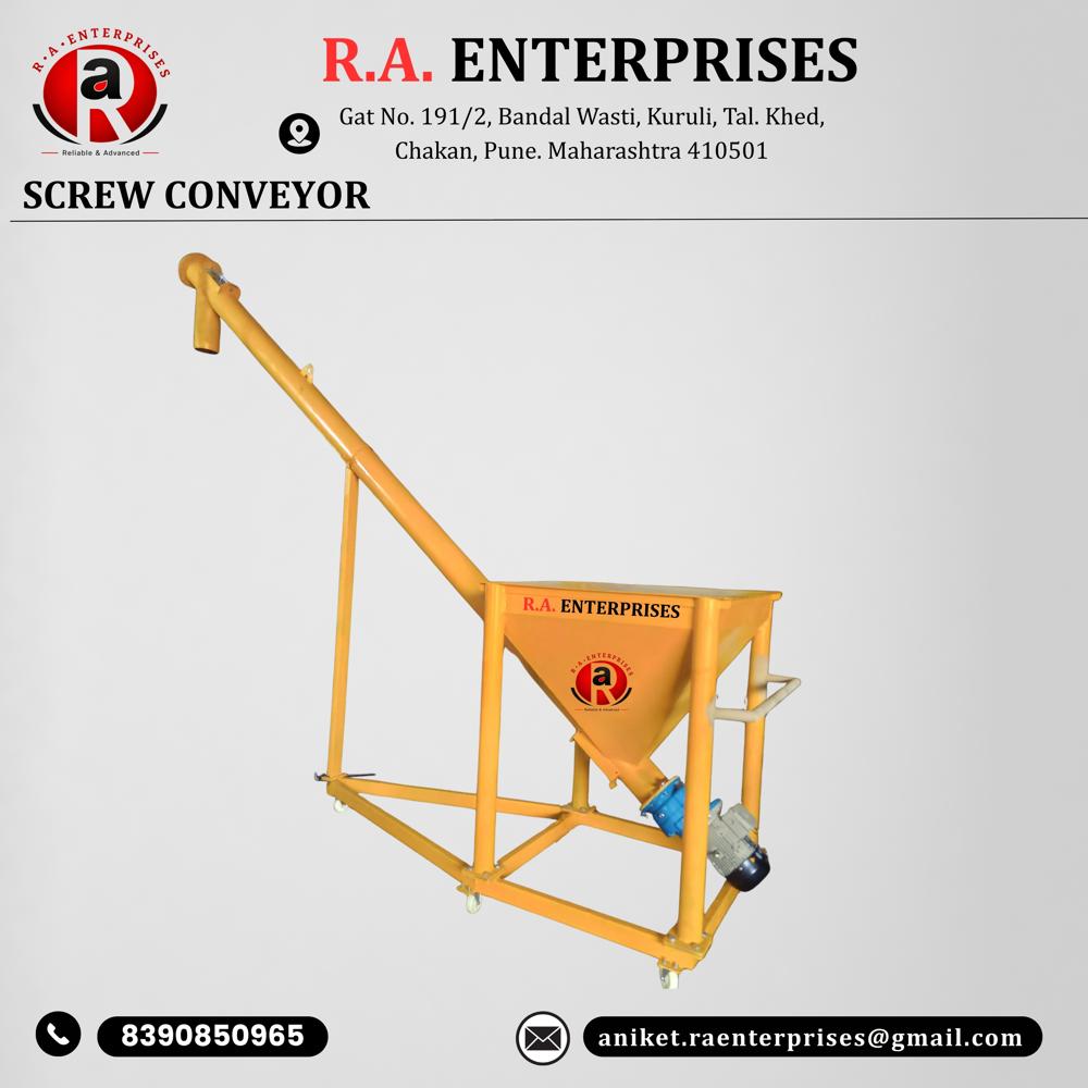 Inclined And Vertical Screw Silo Feeding System