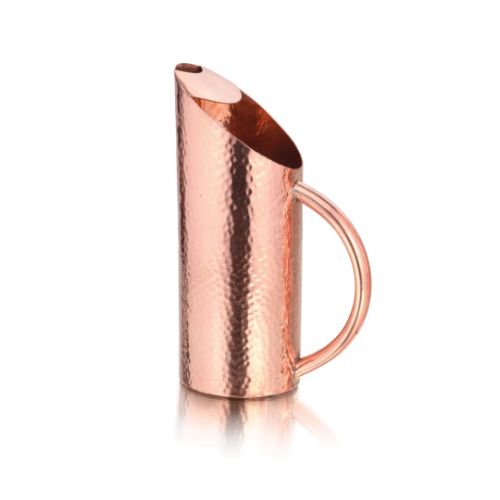 PEARL JUG HAMMER-premium hand-hammered pure copper water pitcher