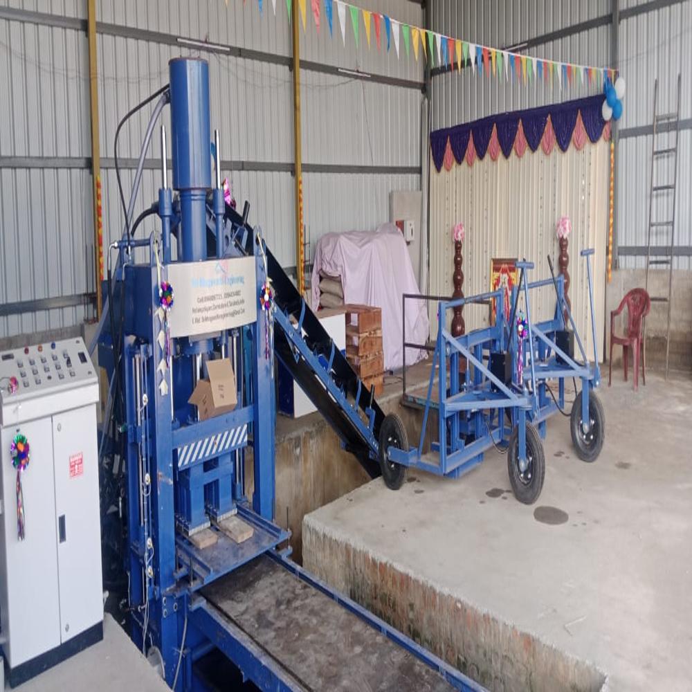 Fly ash brick making machine