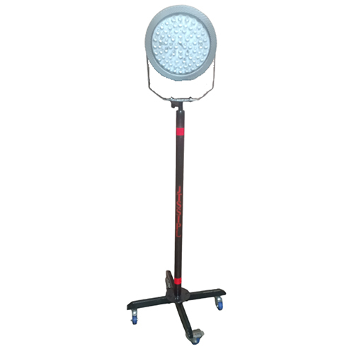 Jtr-Sb-02 Led Manual Search Light - Color: Black With Silver Head