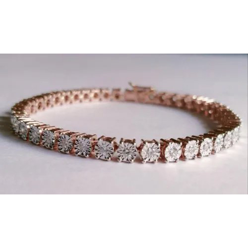 Diamond Bracelet Design - Grade: Vvs To Vs Clarity