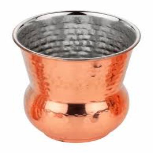 MUGLAI GLASS BIG- Wilmax Stainless Steel Silver Glass