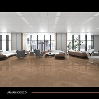 Glossy Floor Tiles - Color: Choco
