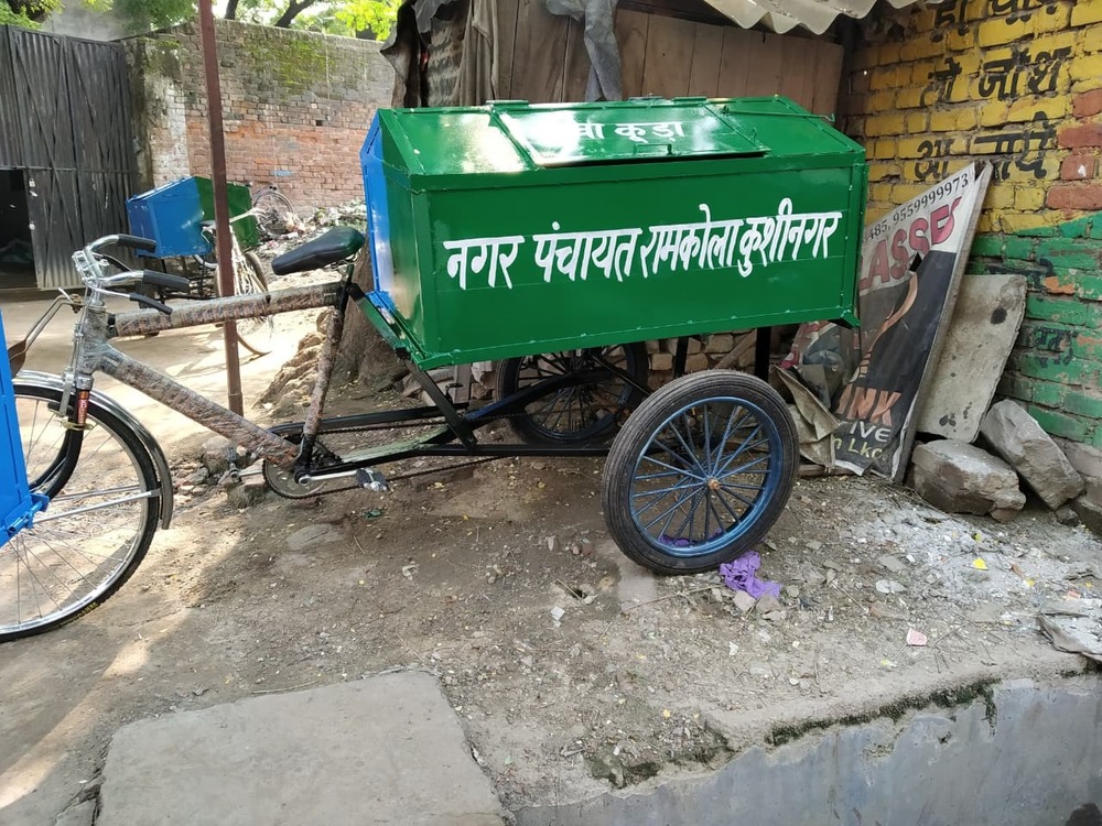 Garbage Collection Tricycle Rickshaw