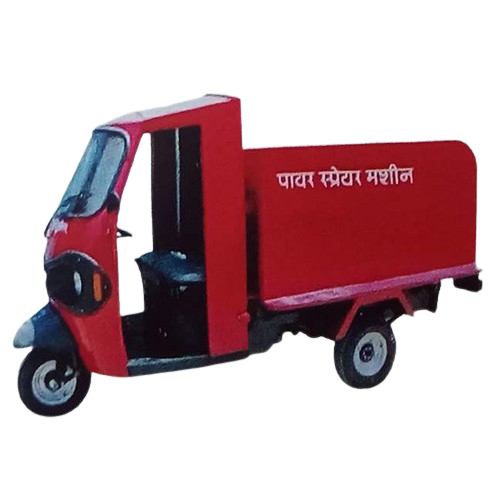 Power Sprayer Machine On Three Wheeler