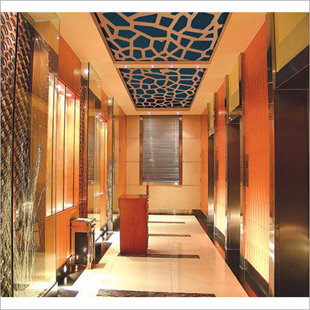 MDF प्रकाशित फॉल सीलिंग जाली