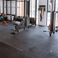 Aerofit Rubber Flooring - Color: Black