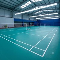 Bravo Sports Vinyl Flooring - Color: Green