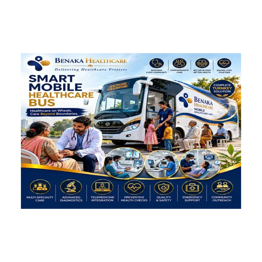मोबाइल Hospital Bus Turnkey Project