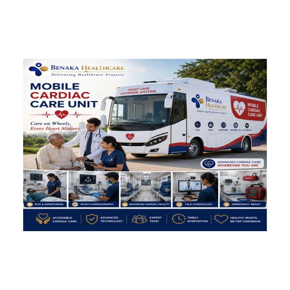 मोबाइल Hospital Bus Turnkey Project