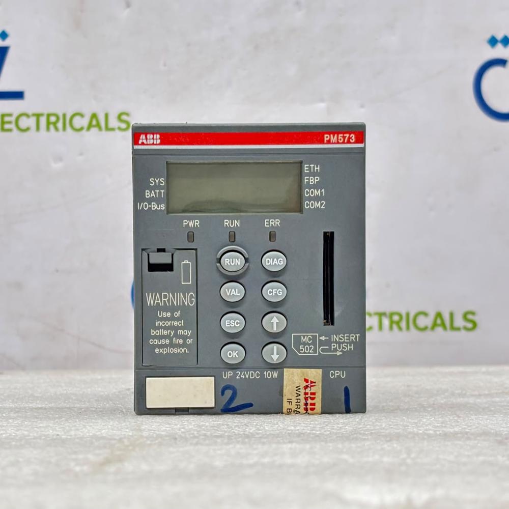 ABB 1SAP130300R0271 PM573-ETH A7 ETHERNET CPU UNIT