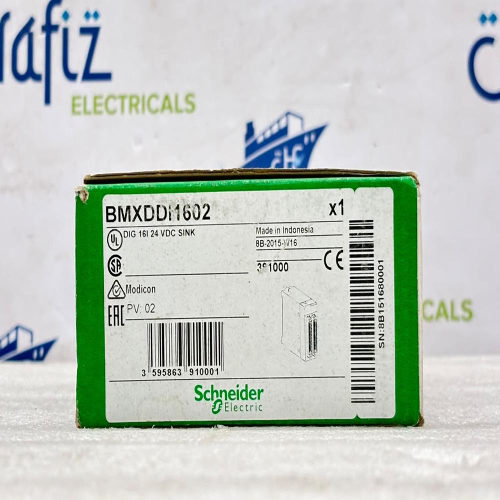 SCHNEIDER BMXDDI1602 DIG 16I 24VDC PLC MODULE 