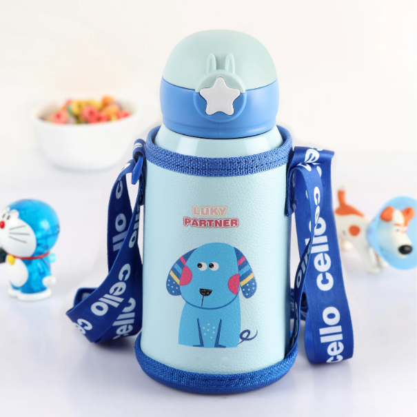 Cello Lucky Hot & Cold Stainless Steel Kids Water Bottle